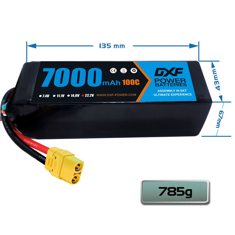 DXF 6S Lipo 22.2V 7000mAh 1000 – 6S Lipo Battery 22.2V 5000Mah recenzja i cena